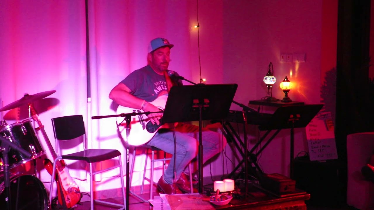 Luther Open Mic 2023 singing Both Sides Now by Joni Mitchell