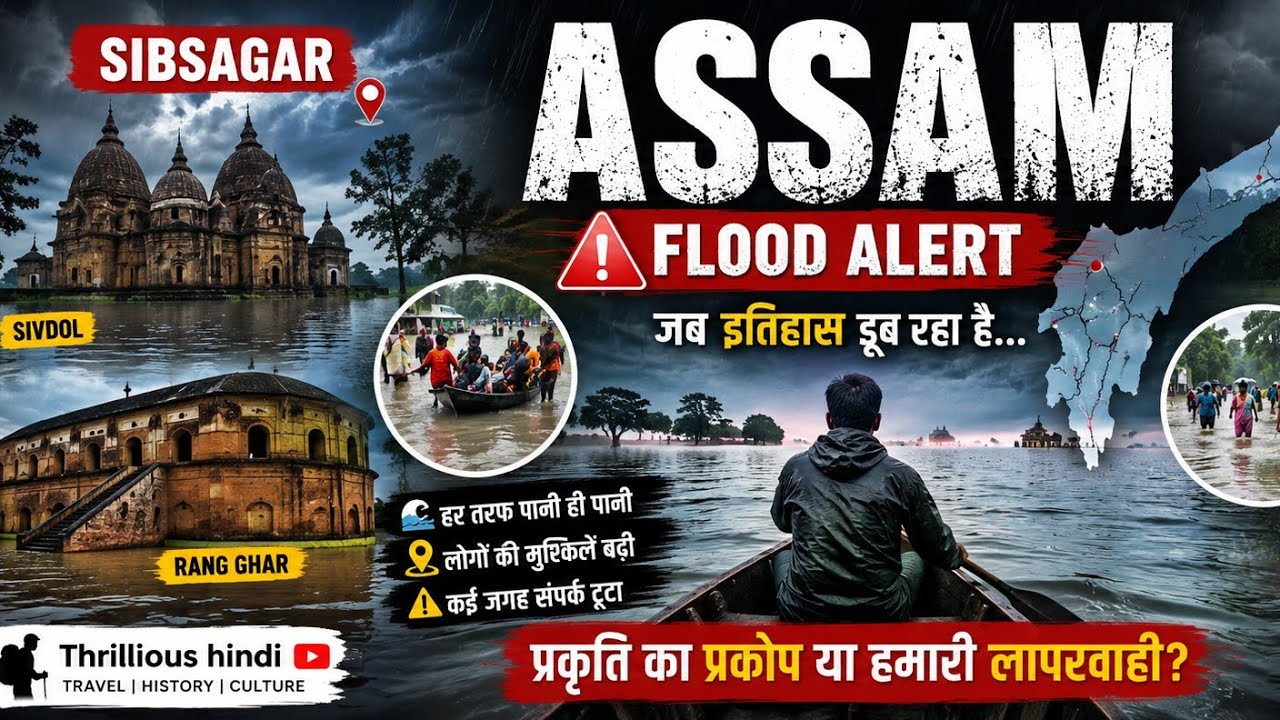 Assam Flood 2026: Sibsagar & Jorhat Under Water | Upper Assam Flood Situation | Ground Reality 