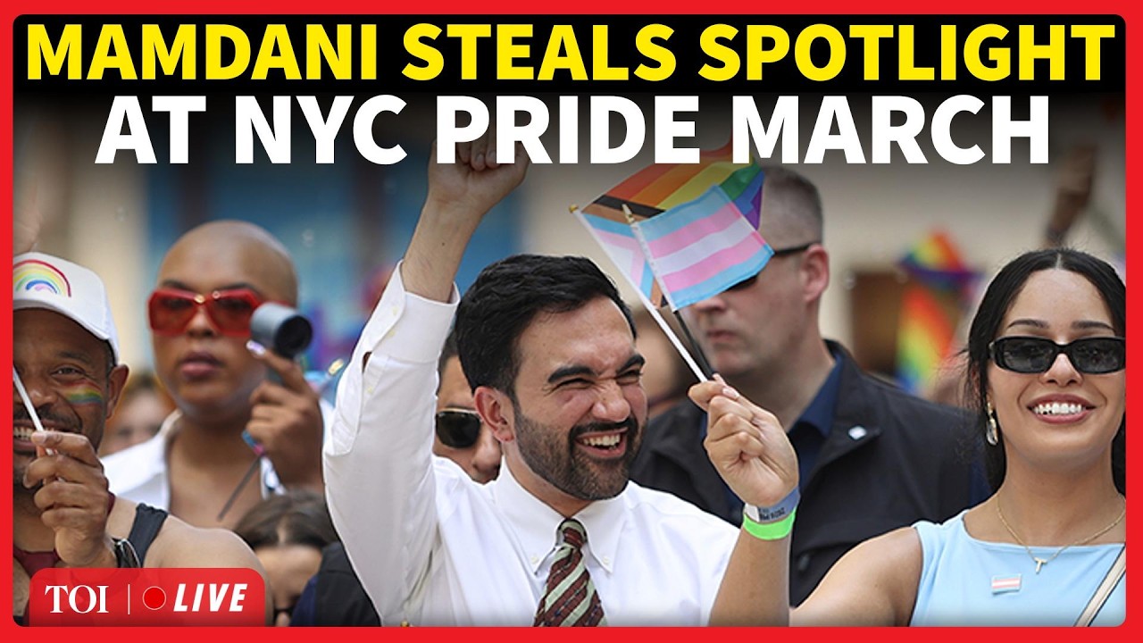 LIVE | Zohran Mamdani&rsquo;s SPECIAL MESSAGE To LGBTQ+ New Yorkers At NYC Pride Parade 2026