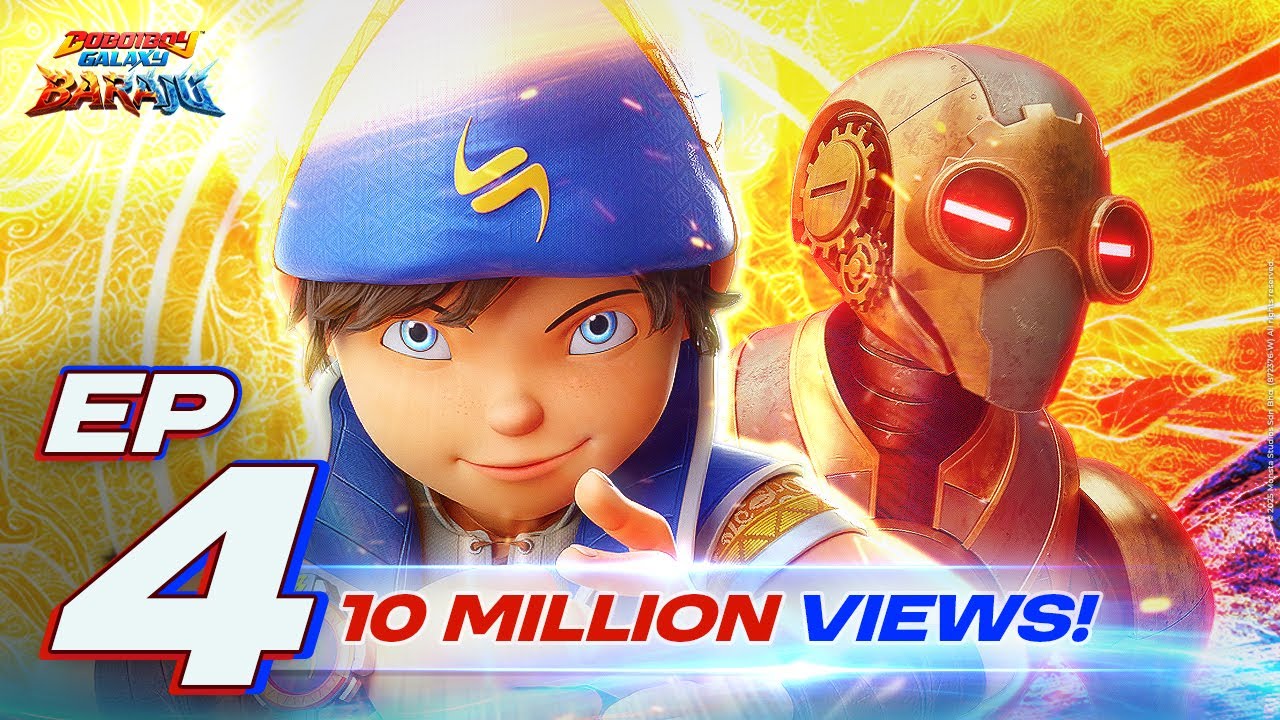 EP04 - BoBoiBoy Galaxy Baraju | Cahaya Di Sebalik Awan
