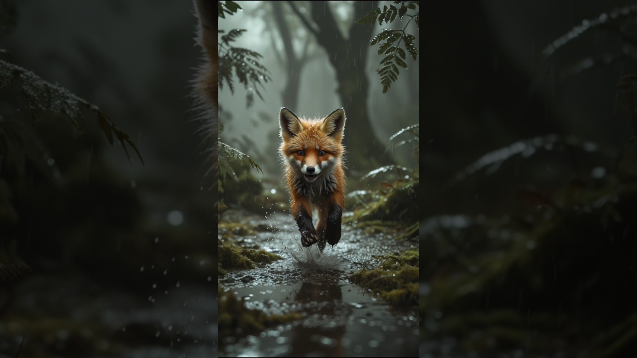 Emotional Journey Fox Cub Searches for His Place in the World #FoxRescue #CuteAnimal #animalrescue