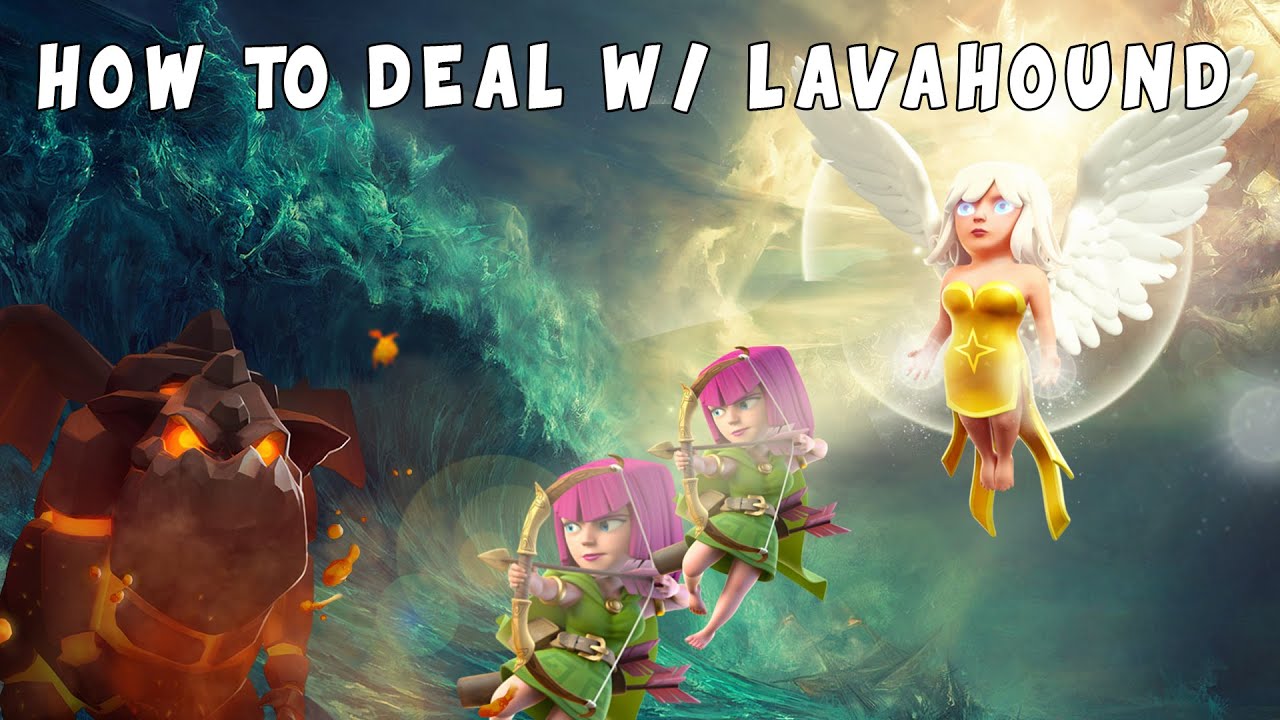 LavaHound Archer-Healer Trick | Clash of Clans