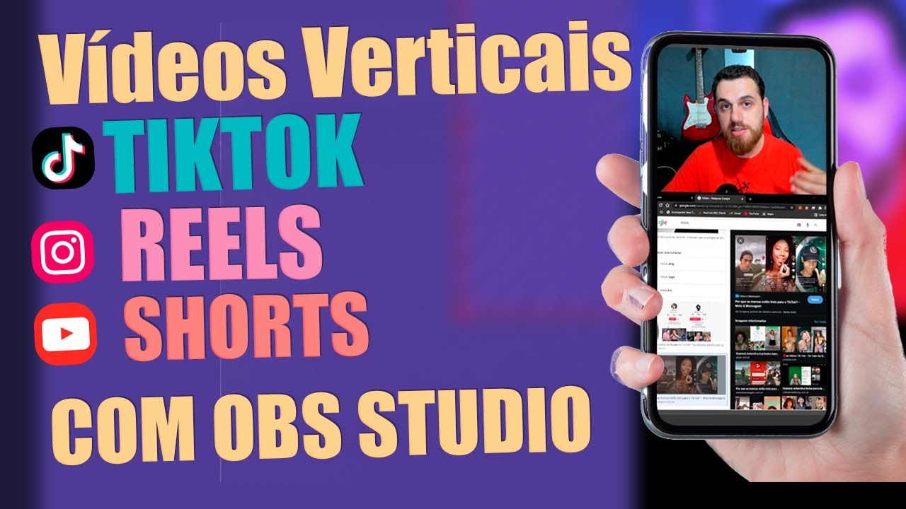 OBS Studio: Como gravar TIKTOK, REELS E SHORTS pelo PC!