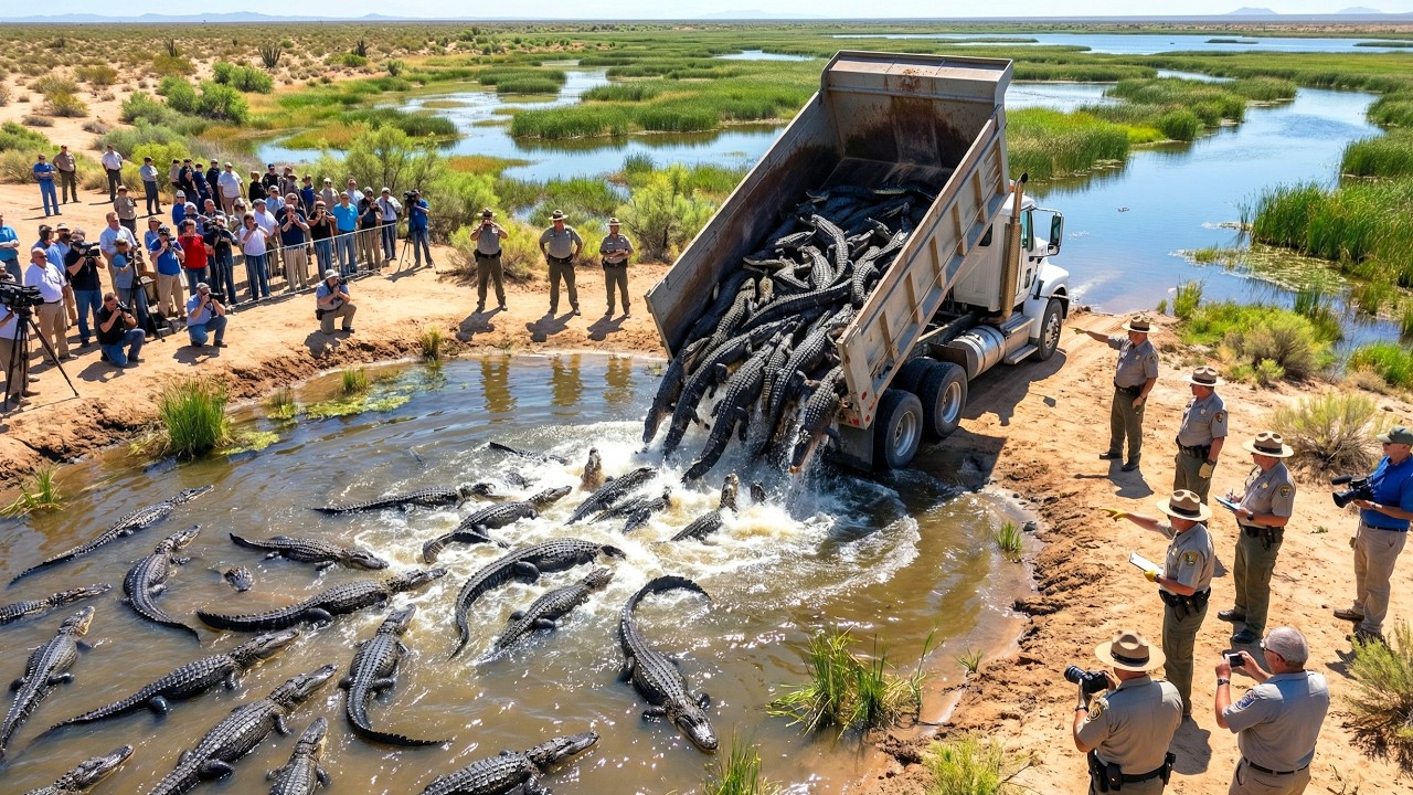 Georgia Released Thousands of Alligators Into a New Area — One Year Later, Everything Had Changed