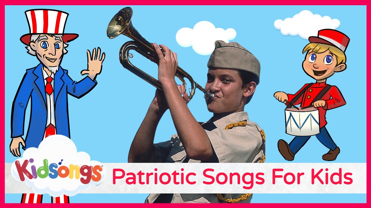 Boogie Woogie Bugle Boy and more Patriotic Songs for Kids by Kidsongs!