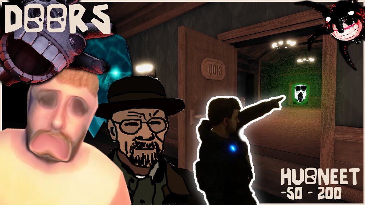 Me JUOSTIIN 200 oven LÄPI?! | Doors | 🎃HALLOWEEN SPECIAL🎃
