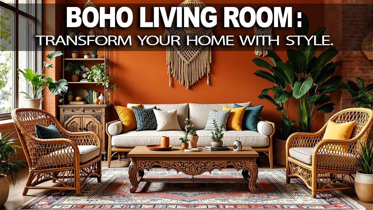Boho Living Room Ideas on a Budget | Boho Home Tour & Style Inspiration!