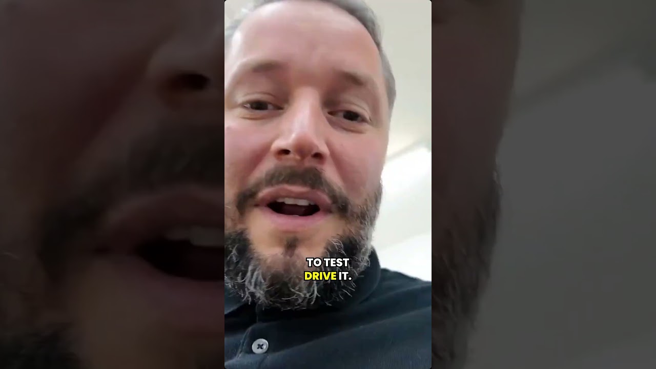 Ferrari вернулся, первый тест-драйв на шоссе! #marcgebauer #ferrari #shorts #viral #fyp