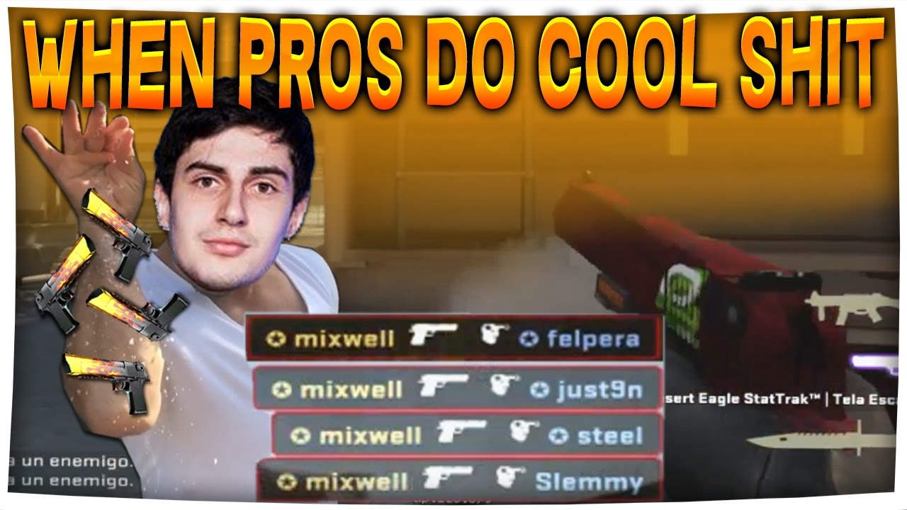DEAGLE MADNESS - When PROS DO COOL SH*T #10 (CS:GO)