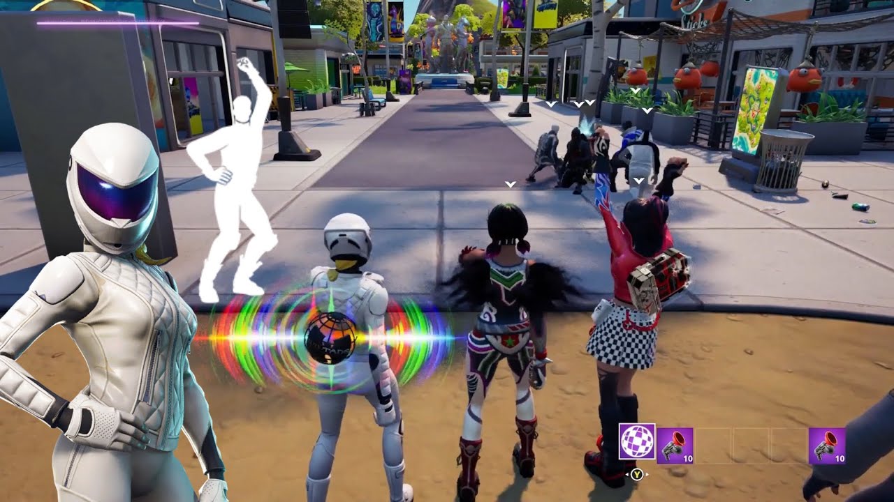 New Make Some Waves emote with my new favorite combo in Party Royale | Fortnite