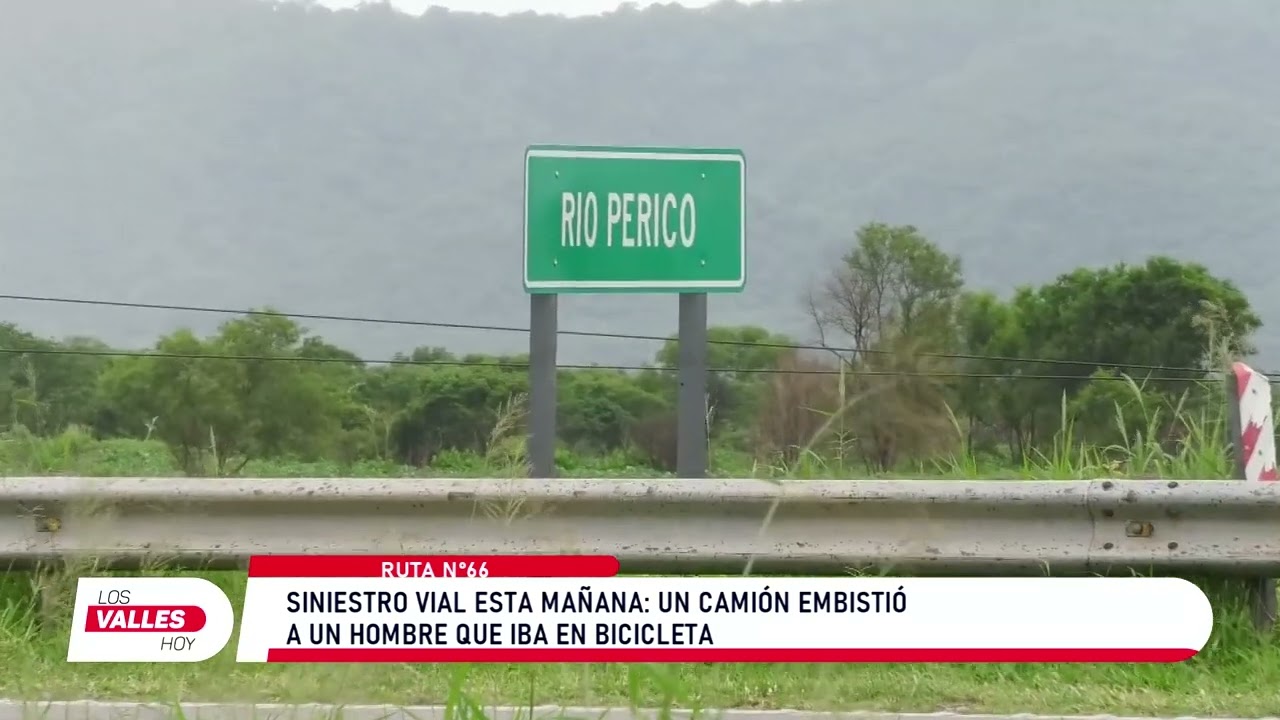 Ciclista fue atropellado por un camión en Perico