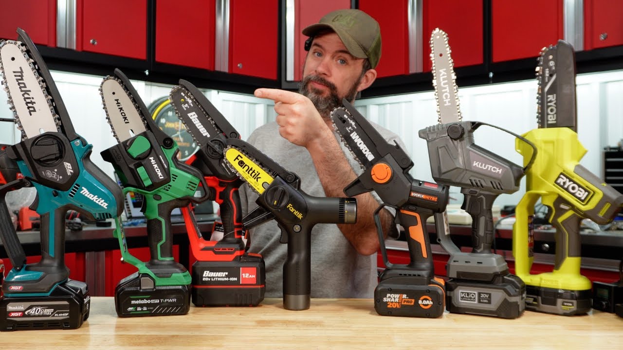 The Best Pruning Chainsaw Part 3 Makita 40V, Metabo HPT,  Fanttik, Bauer and more