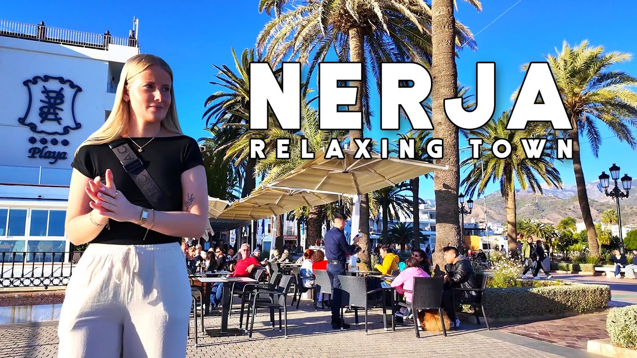 Nerja Spain Relaxing Town November 2025 Update Costa del Sol Walk | Axarquía | Málaga [4K]
