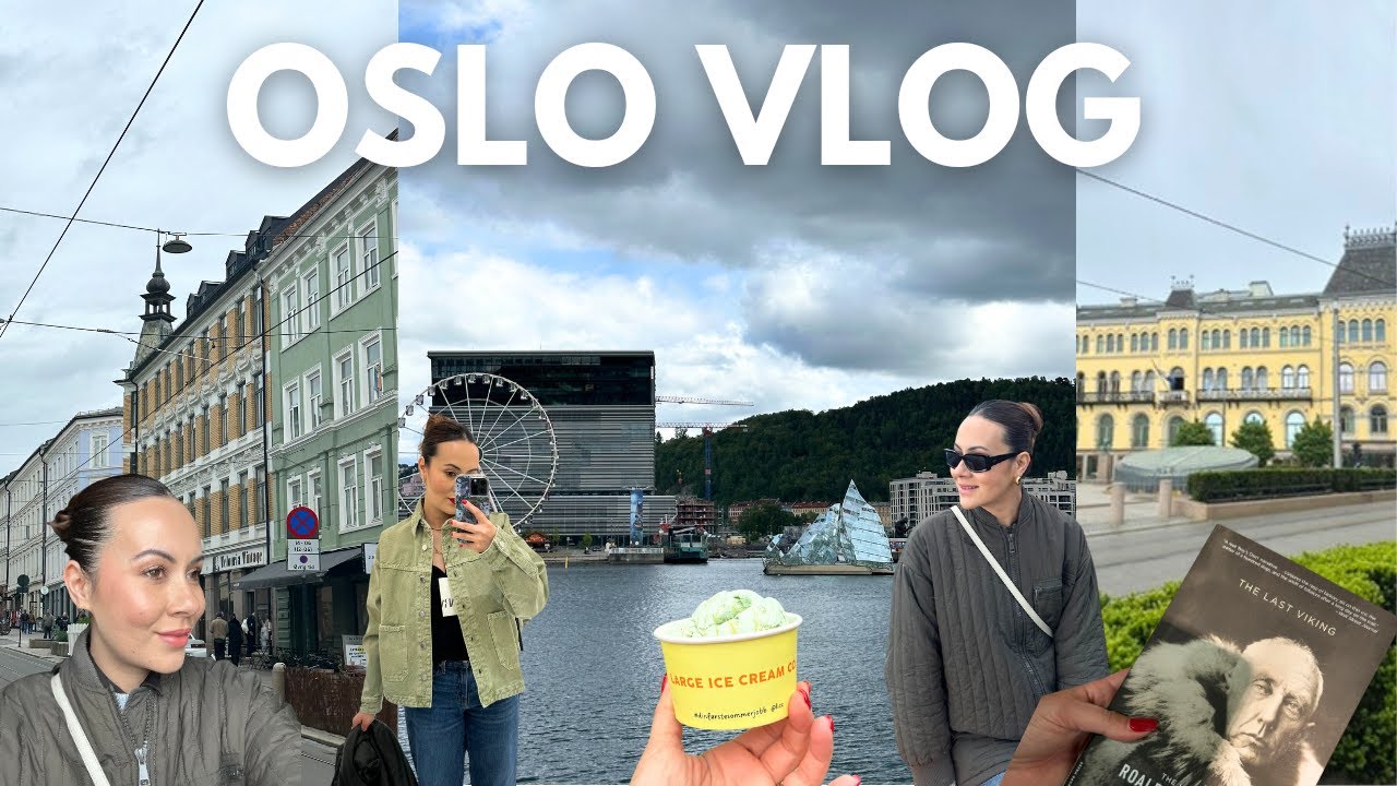 3 Days in OSLO Vlog | What we did, Where we stayed, What we ate, Scandinavia Travel in Spring!