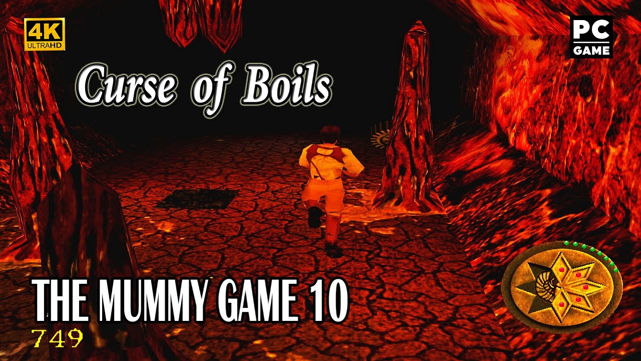 Curse of Boils - The Mummy Video Game Level 10 - All Perfect Zones 4K