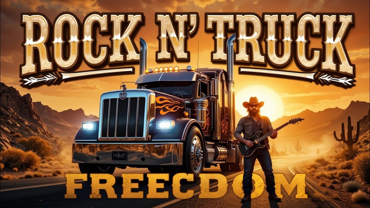 Rock N Truck Highway Long Haul Lonesome – Country Rock Highway Mood #CountryMood #TruckJourney