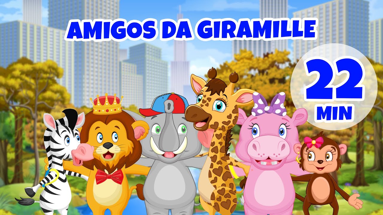 Amigos da Giramille – 22 Minutos de Desenhos, Músicas e Aventuras