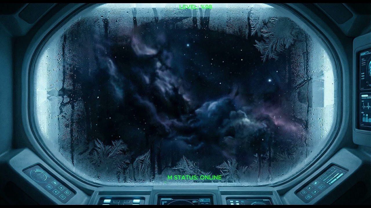 Cryo Sleep Chamber ❄️ Deep Space Brown Noise (Sci-Fi Sleep Ambience) | 1 Hours