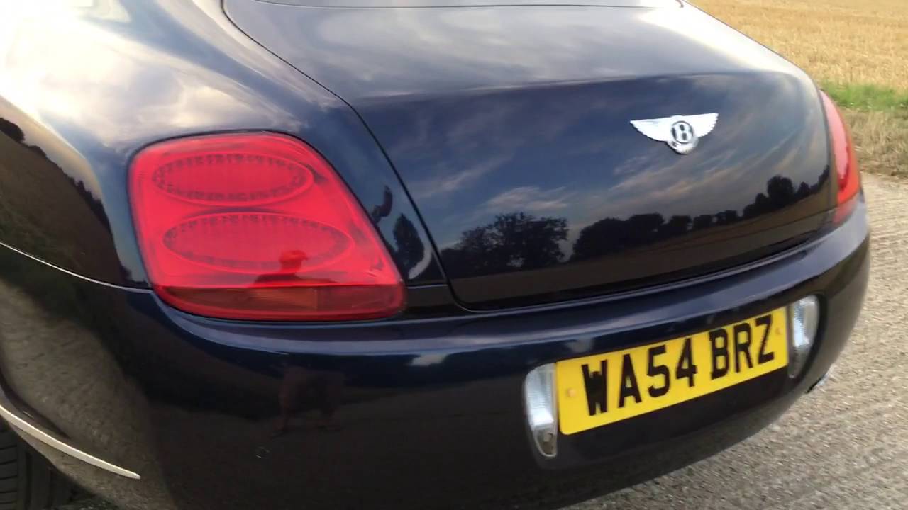 2004 BENTLEY CONTINENTAL GT 6.0 W12 TWIN TURBO VIDEO REVIEW