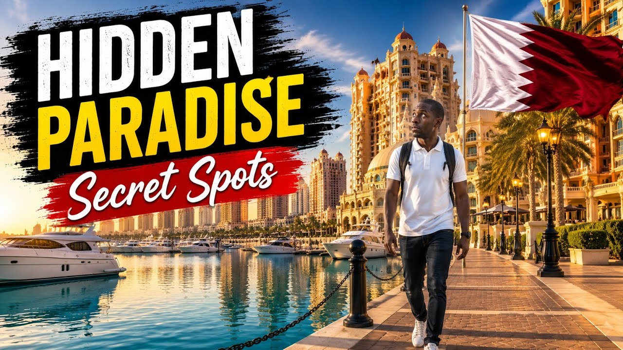 Doha Hidden Paradise 🌊✨ | Exploring The Pearl Island Local Side / iam_mex