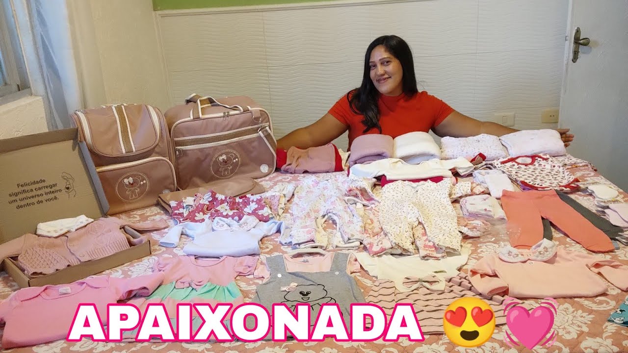 ENXOVAL DE MAYLA NA SHOPEE COM MIL REAIS 😍