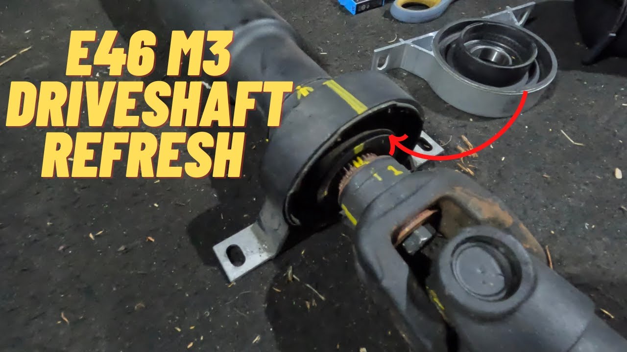 E46 M3 DRIVE SHAFT CENTER SUPPORT BEARING