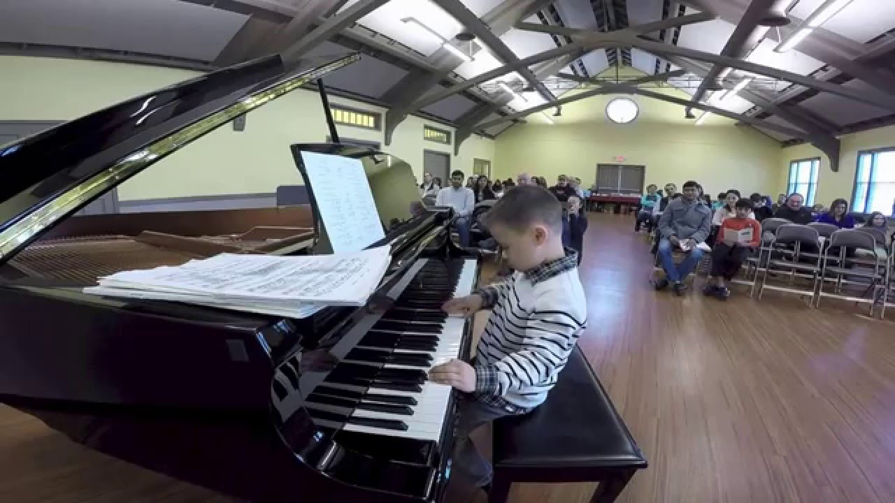 6 Year Old plays YES (cover) South Side of the Sky