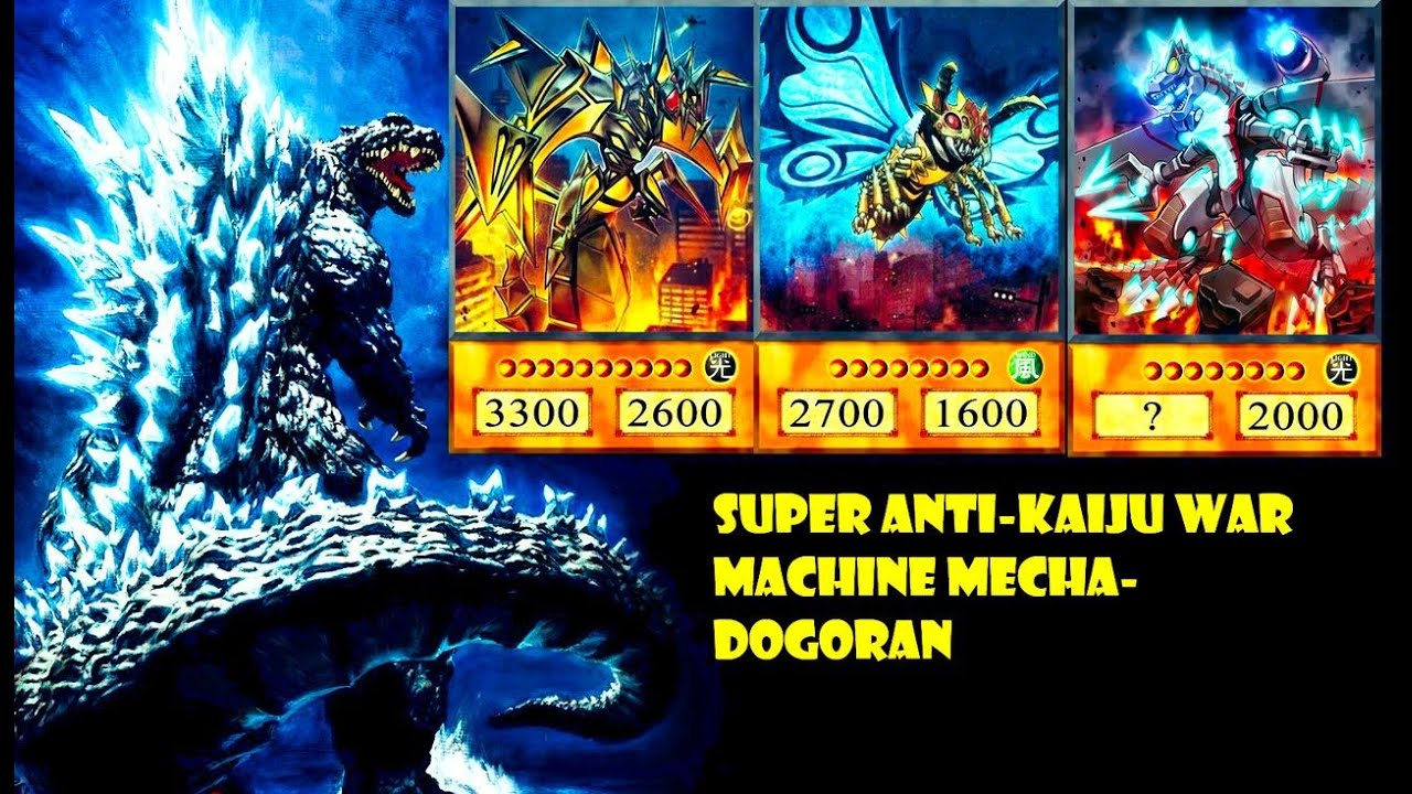 (YGOPRO)Pure Kaiju deck,Super Anti-Kaiju War Machine Mecha-Dogoran