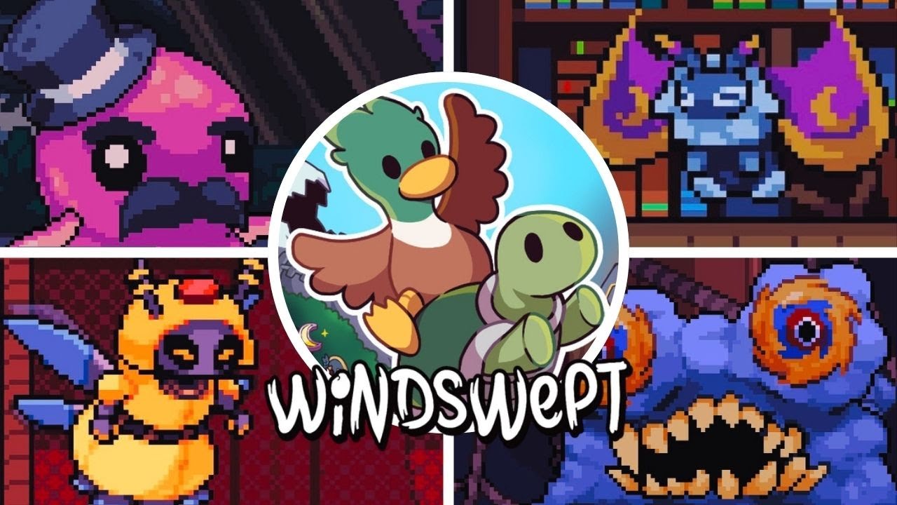 Windswept - All Bosses & Ending