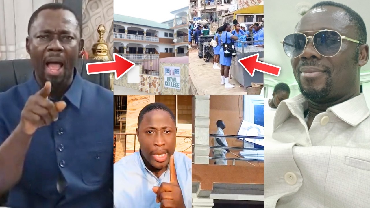 Students CLASH With Owner Of Royal Nursing Training As GTEC Shuts Down School - FULL STORY