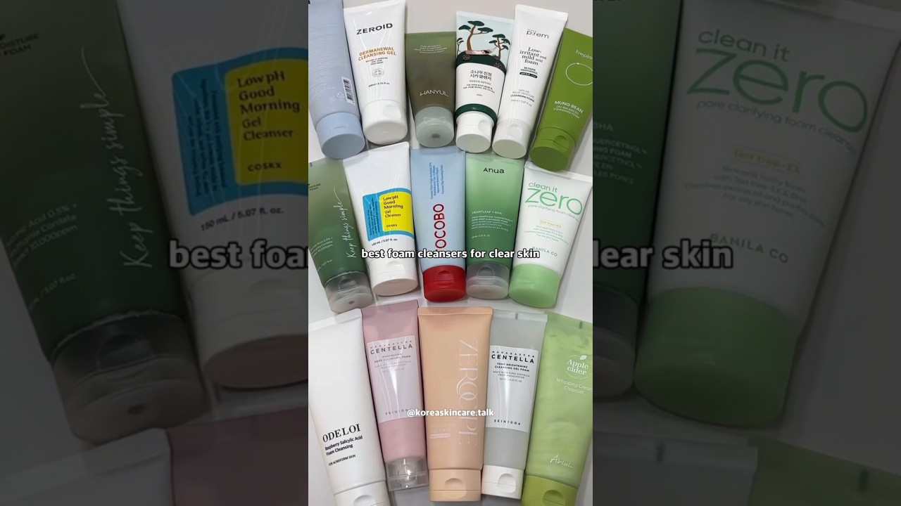 Which foam cleanser is REALLY the best for your skin? #kbeauty #skincareroutine #skincaretips