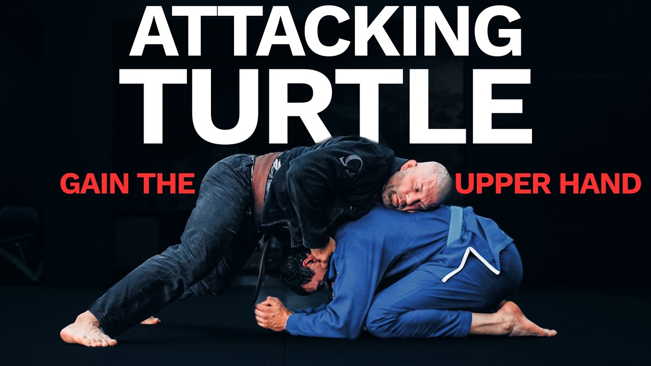 ATTACKING TURTLE IN GI - JIU JITSU TIPS