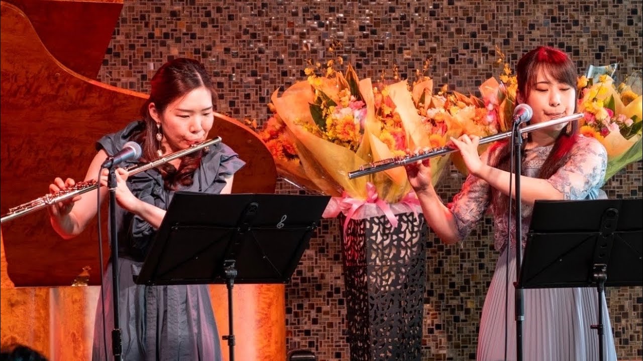 【フルートデュオ】美女と野獣 / Beauty and the beast 【Flute Duo】