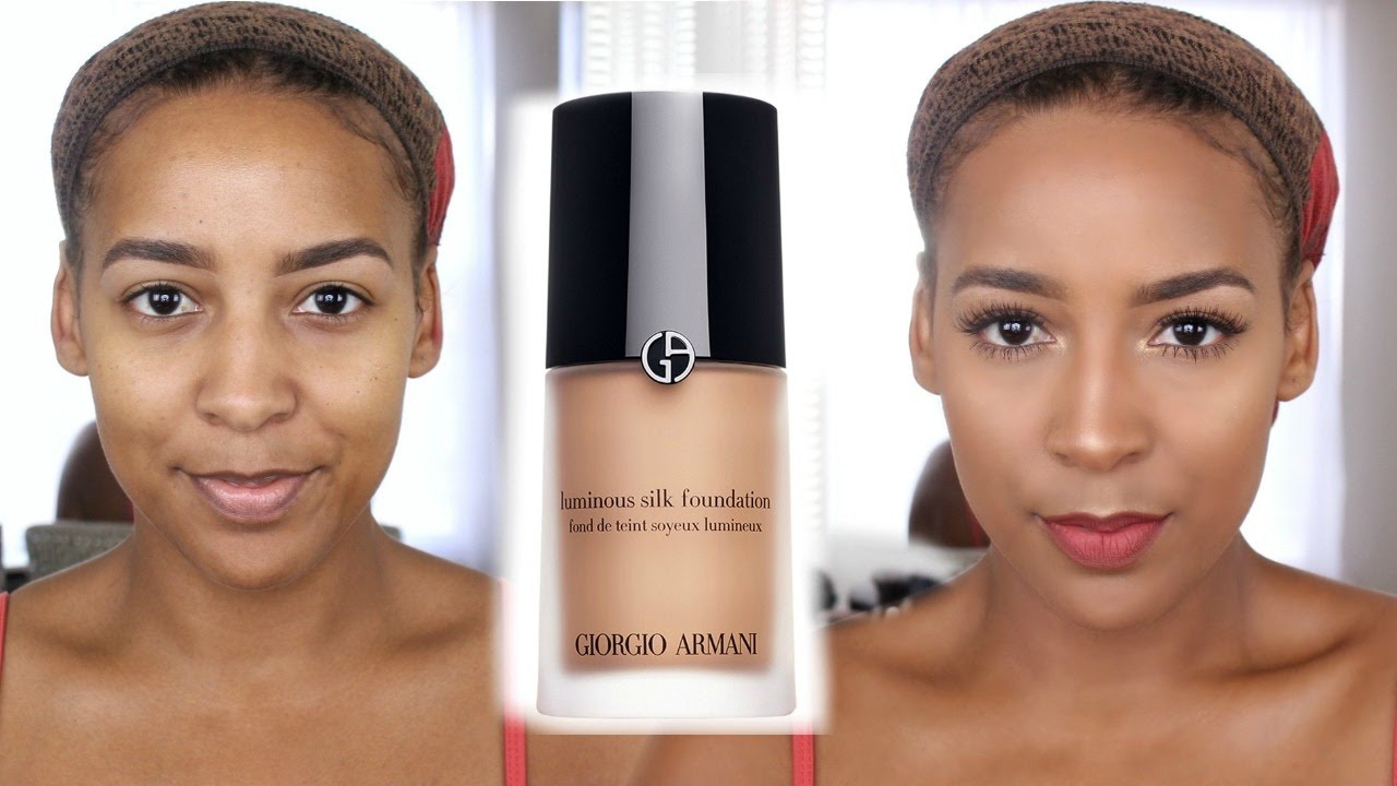 Giorgio Armani Luminous Silk Foundation Demo + Review