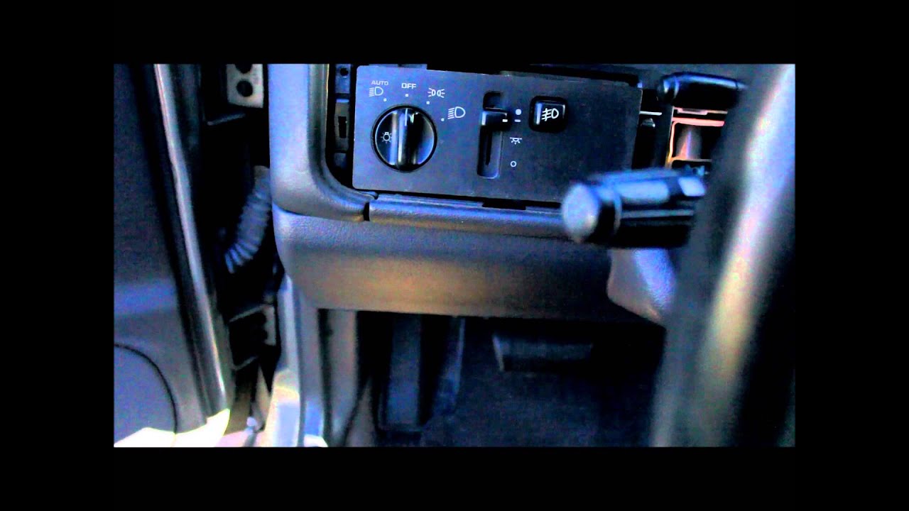 1996 Jeep dimmer switch fix