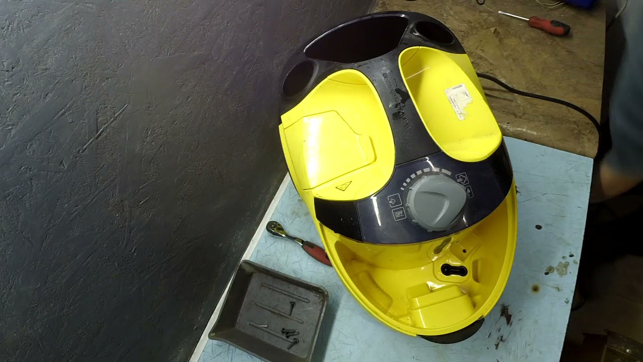 парогенератор керхер нет подачи пара.ремонт своими руками.[Mechanik Lilian]