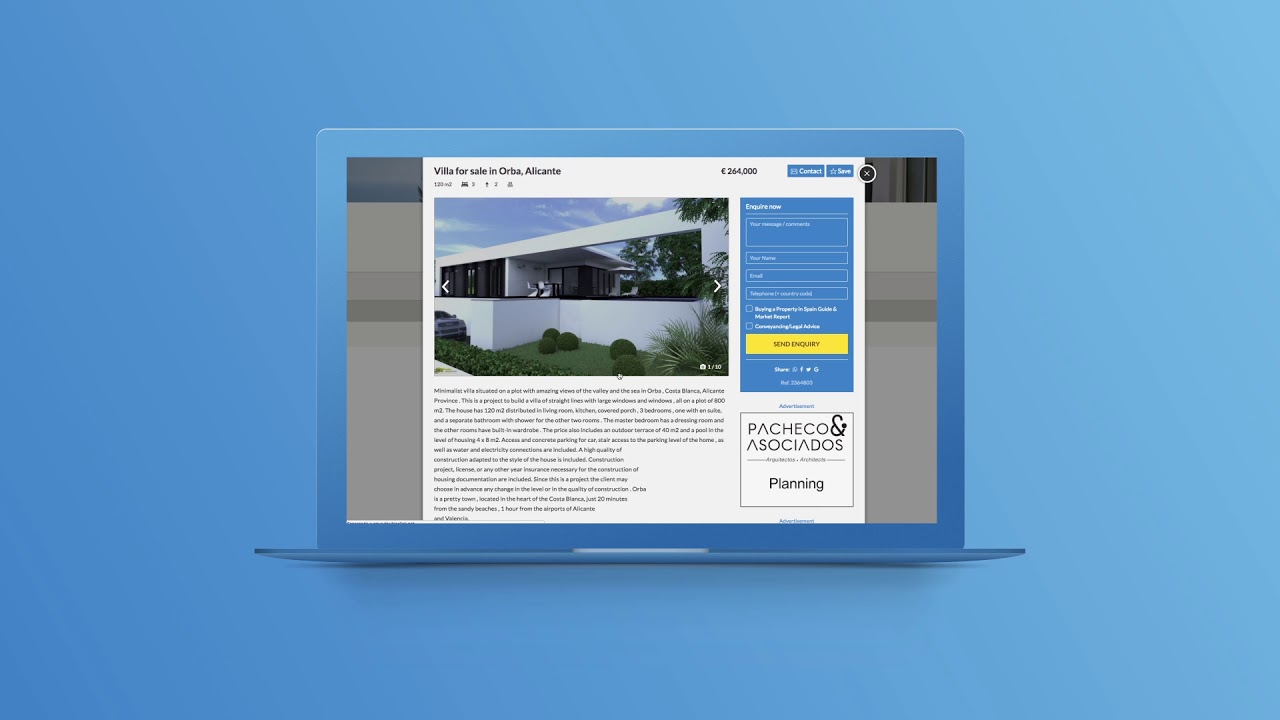 Thinkspain Website redesign