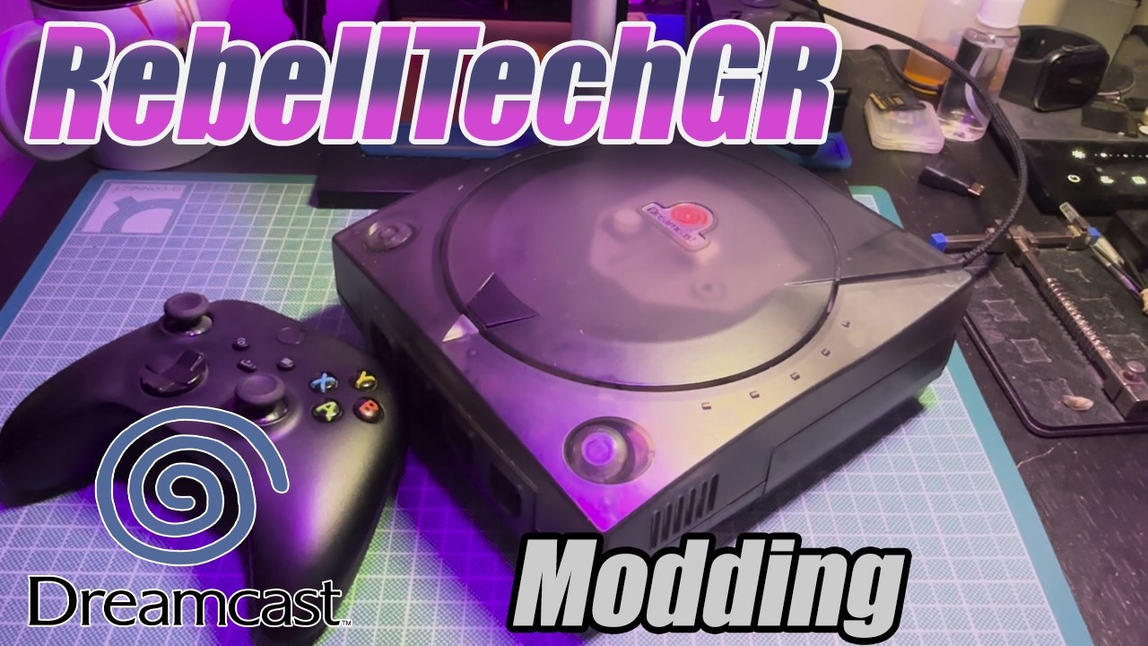 Modding #sega #dreamcast | Ισσός η ποιο σημαντική κονσόλα της ιστορίας!
