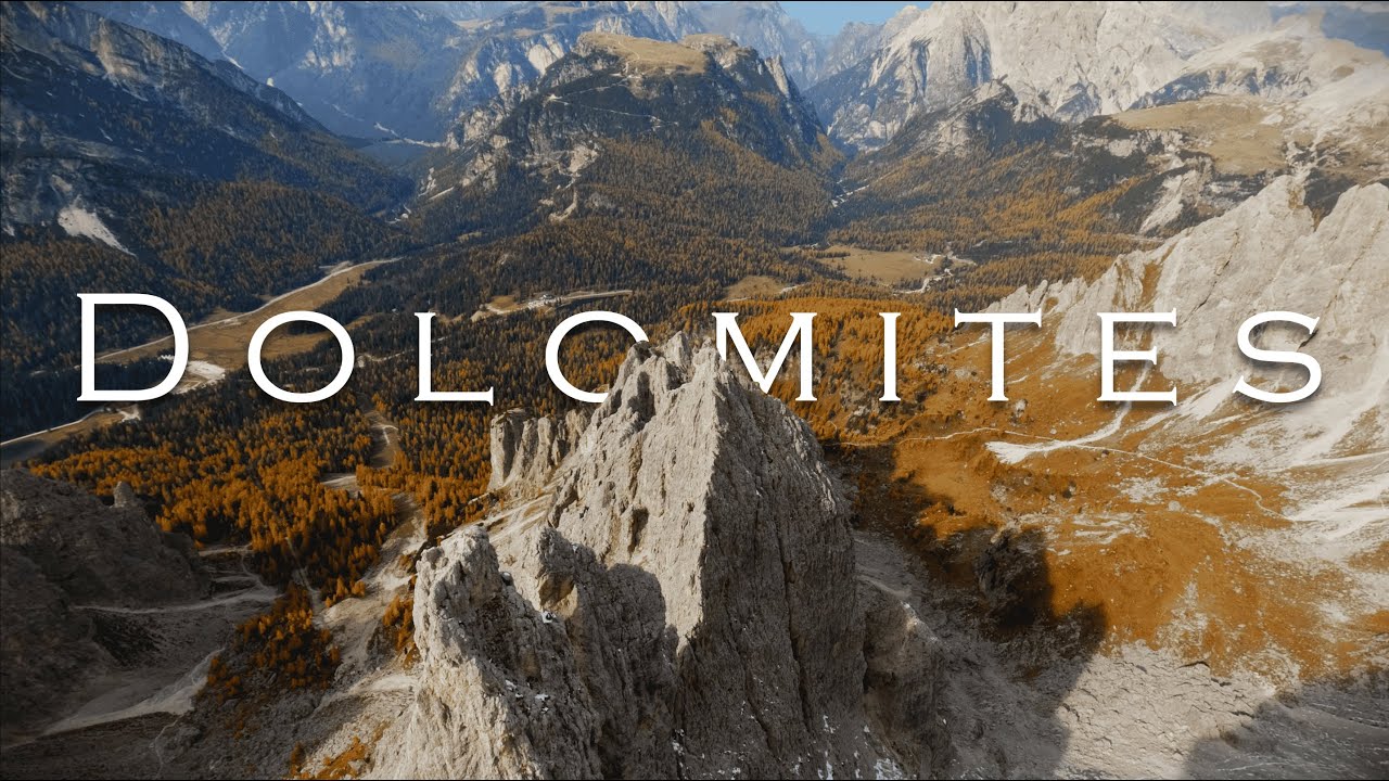 Dolomites in Fall — Cinematic FPV | 4K | autumn