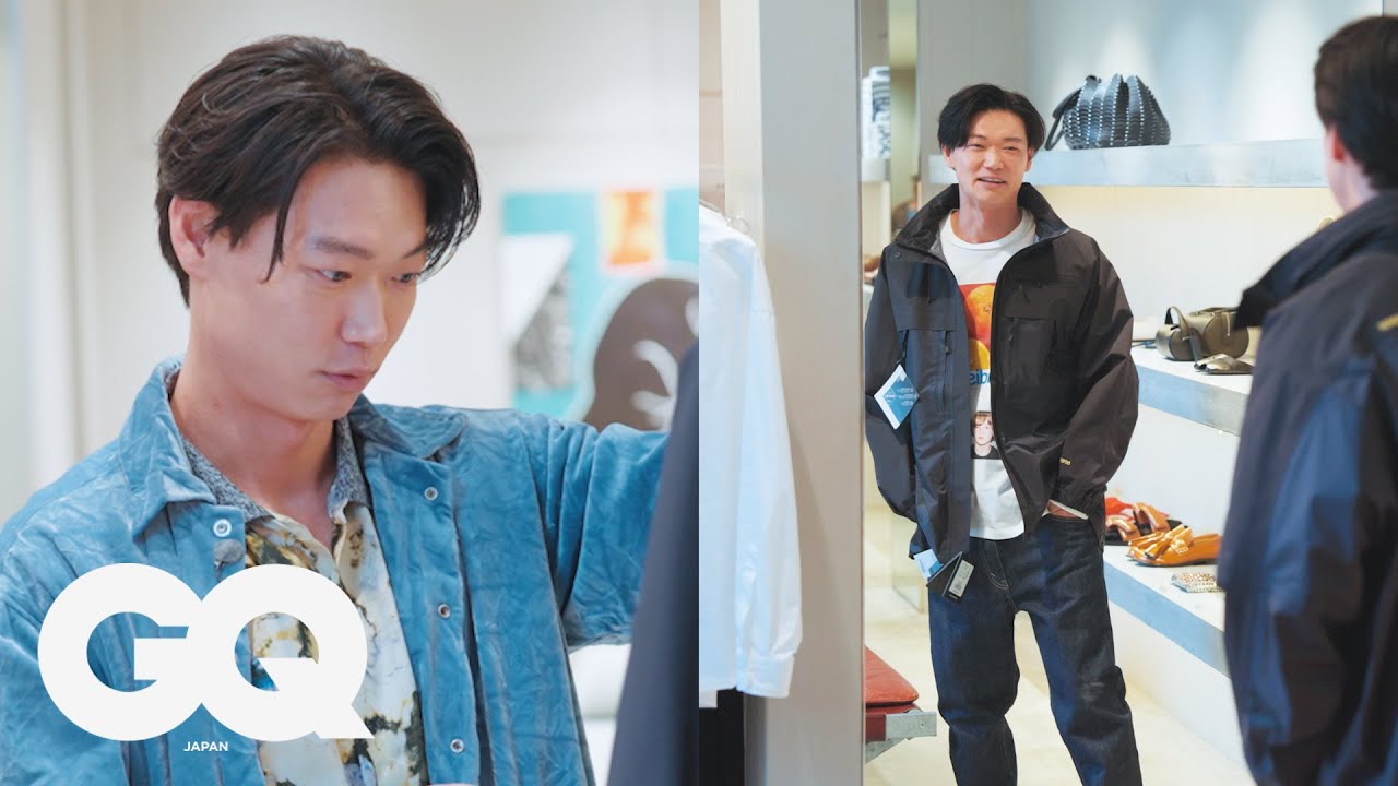 笠松将が”この秋冬、街でも着れるアウトドアアイテム”を使ったスタイリングに挑戦 | Style Showcase | GQ JAPAN