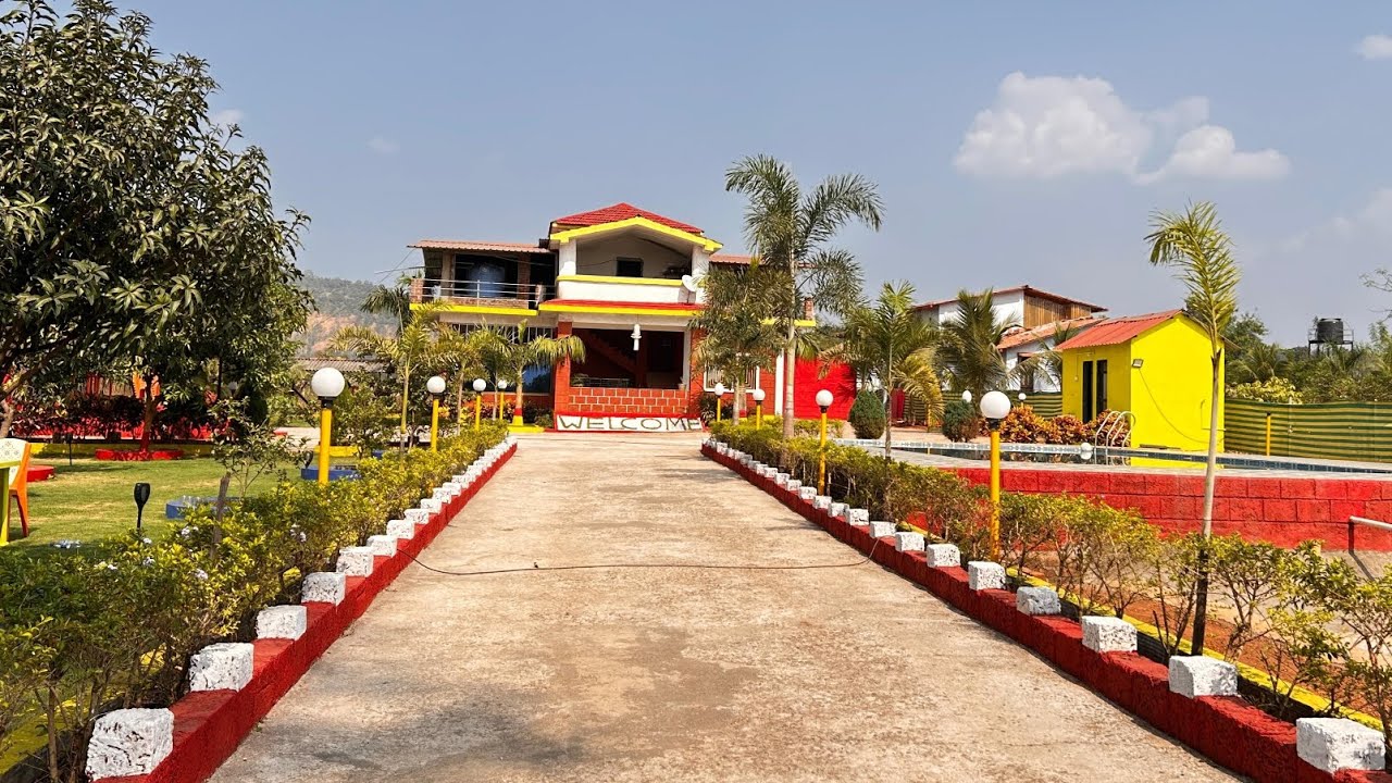 19 Guntha #readyfarmhouse For Sale in #karjat Towards #tataroad with Big Pool call us 9773181911