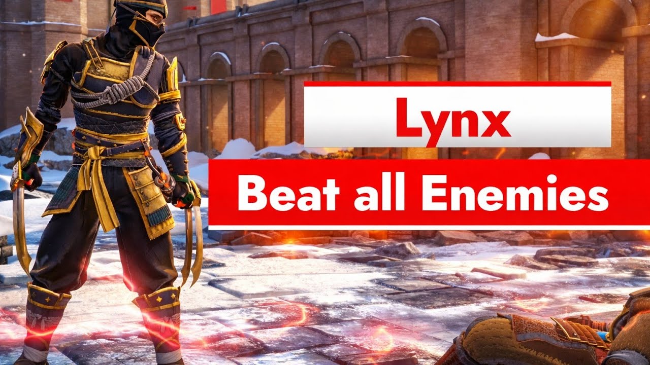 Shadow Fight Arena 4 Gameplay | Lynx Unstoppable 1v3 Fight | Fighter Lucifer #sfa4 