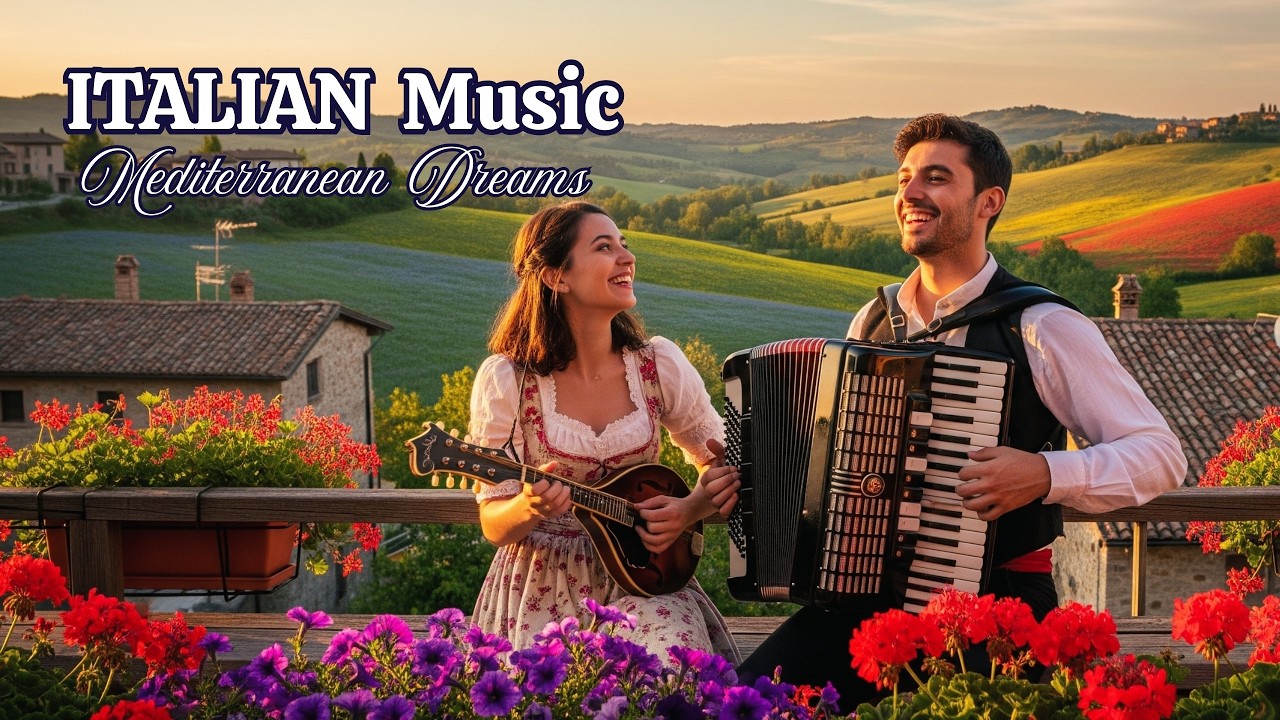 Vintage Italy 🎶 | Romantic Mandolin, Accordion & Guitar &ndash; Old Italian Instrumental Music ☀️