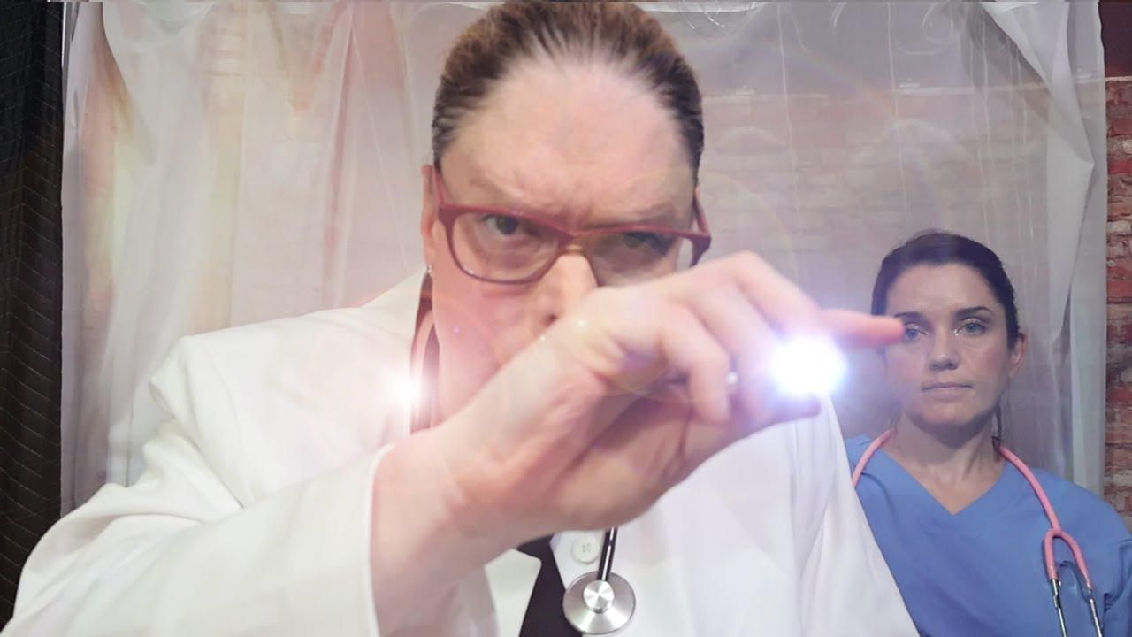 ASMR Medical Exam After a Fall - Collab with Lauren