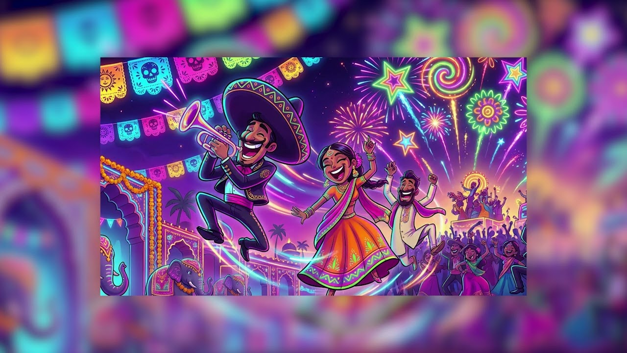 Mexican Dance Banger | High Energy Sangeet Festival Music | Crazy Beats | Haldi Music