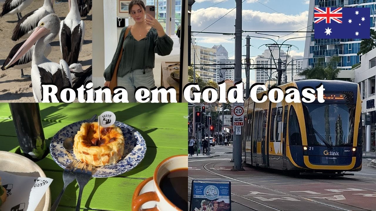 vlog de rotina em Gold Coast - dias de outono