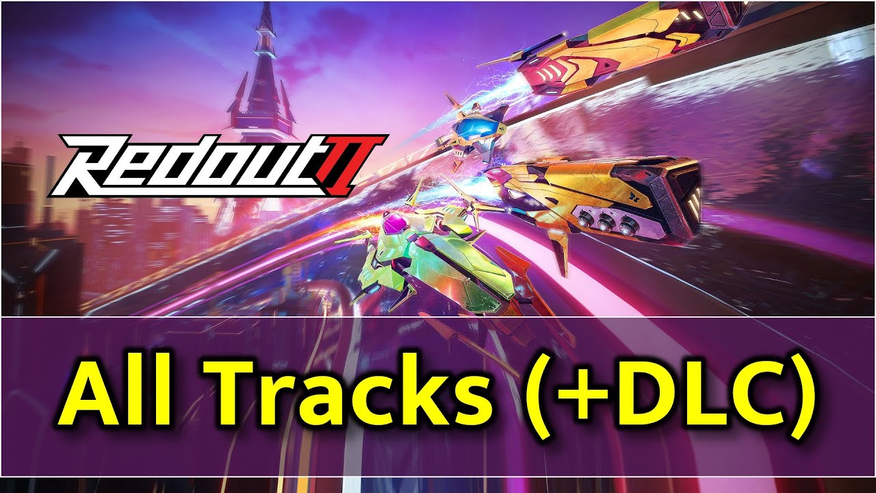 Redout 2 - All Race Tracks (Including DLC)
