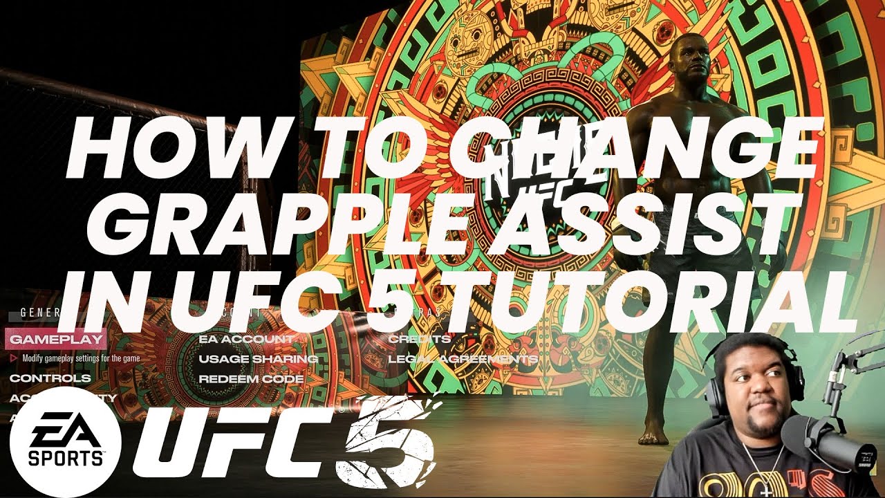 Как изменить помощь в грэпплинге в UFC 5 и руководство