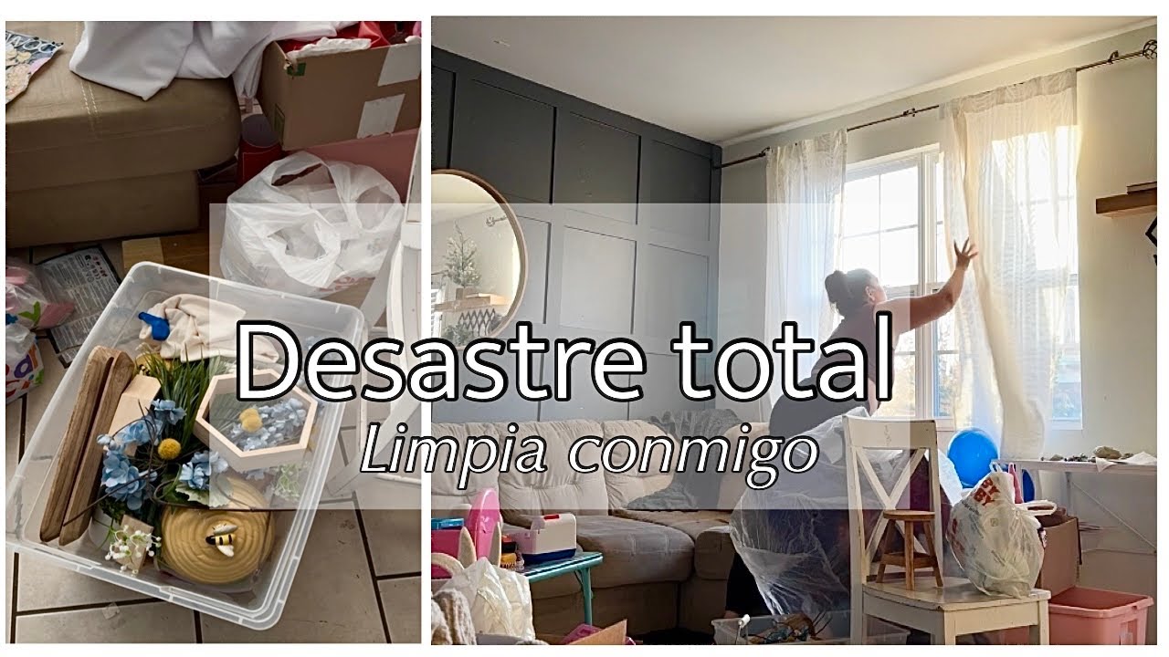 Desastre total | LIMPIEZA PROFUNDA | limpia conmigo #limpiaconmigo #limpiezaprofunda