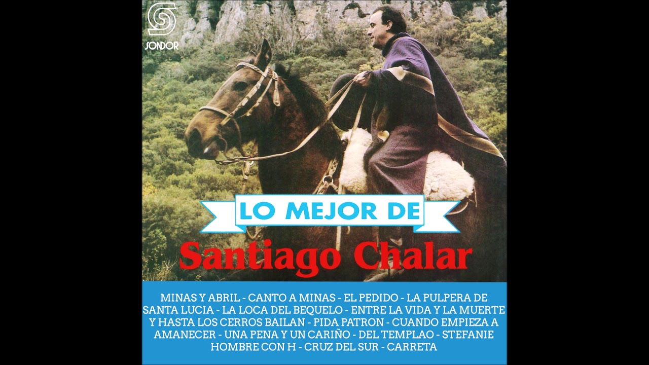 🎧SANTIAGO CHALAR - Lo Mejor (1993) [📀Calidad SONDOR]